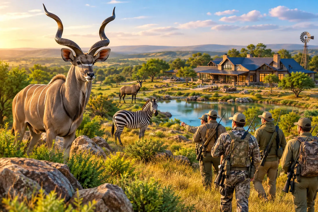 Exotic Game Ranch Texas Hunts for Your Group