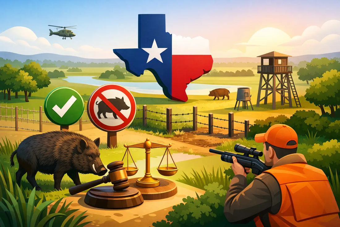 Is Hog Hunting Legal in Texas? Yes, With Rules