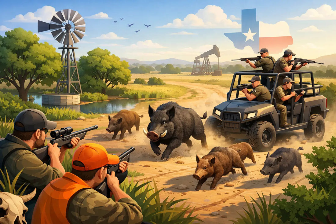 Texas Hog Hunts for Groups Who Want Action