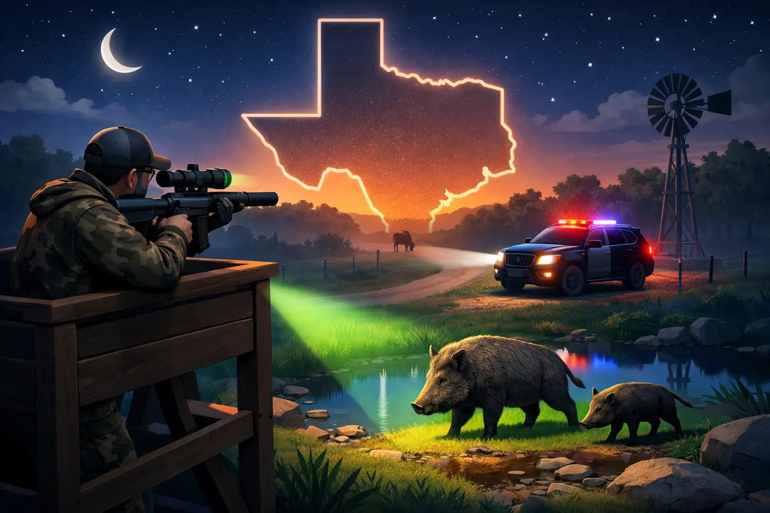 Is Hog Hunting Legal at Night in Texas?