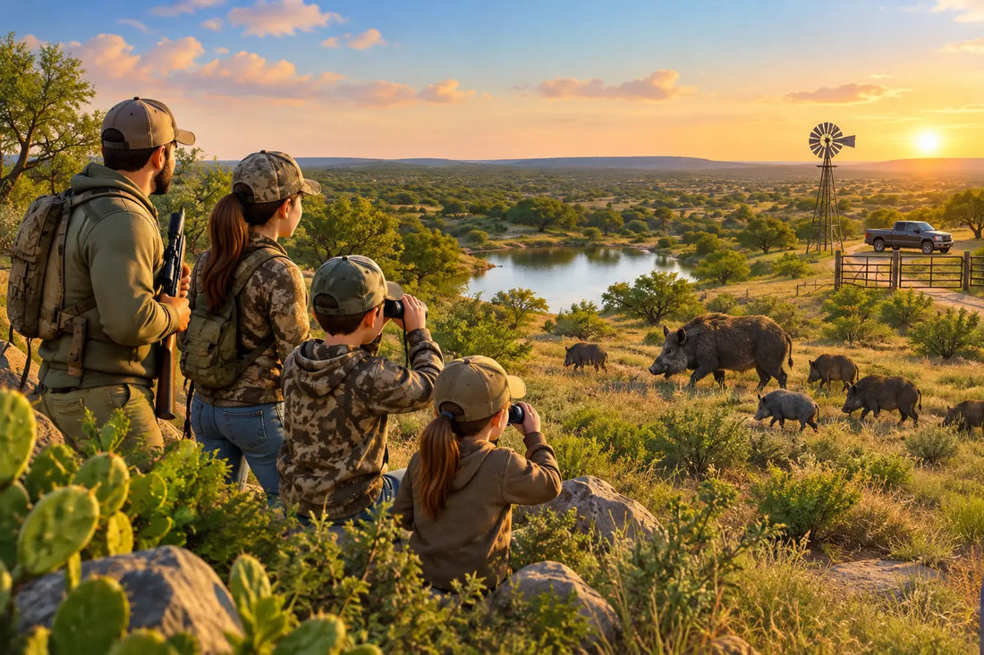 Can Families Hunt Hogs? Texas Ranch Rules