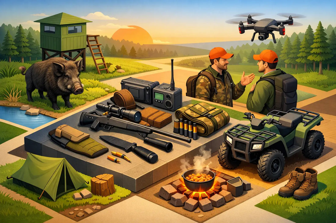What Is Included in a Hog Hunting Package?