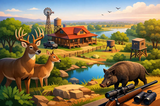 Deer and Hog Hunting Ranch in Texas